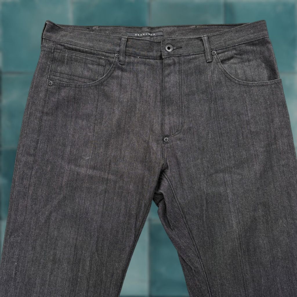 Sean John VINTAGE Sean John Jeans Mens 40x32 Black Hamilton Straight Leg Denim Hip Hop 90s Mens Jeans Size US 40 / EU 56 - 1 Thumbnail
