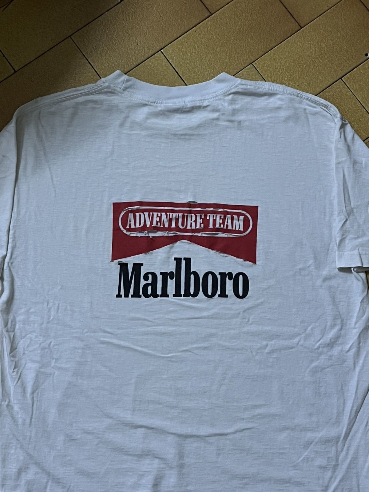 Marlboro Adventure Team Vintage 90s Marlboro Adventure Team SINGLE STITCH Distressed Size US XL / EU 56 / 4 - 4 Thumbnail