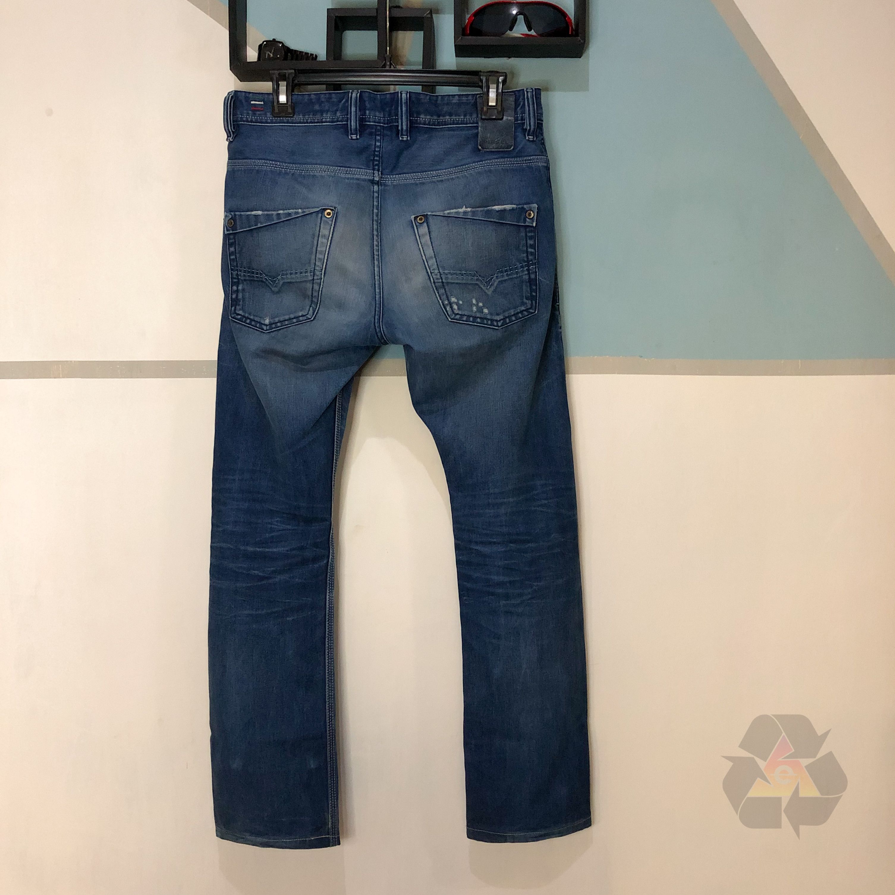 Diesel × Vintage Vintage Rare Diesel Industry Denim Jeans Y2K Size US 29 - 13 Thumbnail
