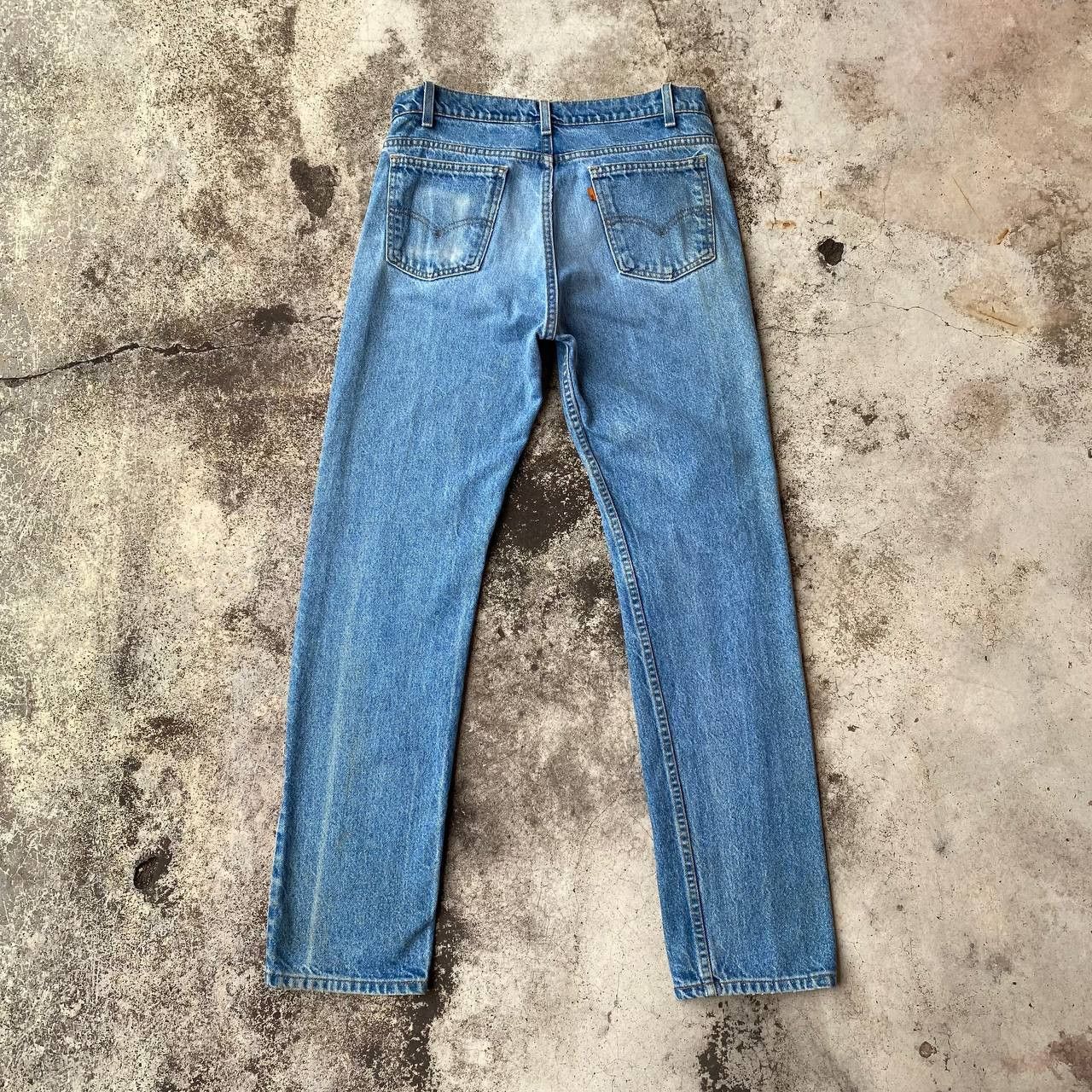 Levi's Vintage Clothing W32X31.5 VTG 1994 LEVIS 505 ORANGE TAG DIRTY JEAN Size US 32 / EU 48 - 14 Thumbnail