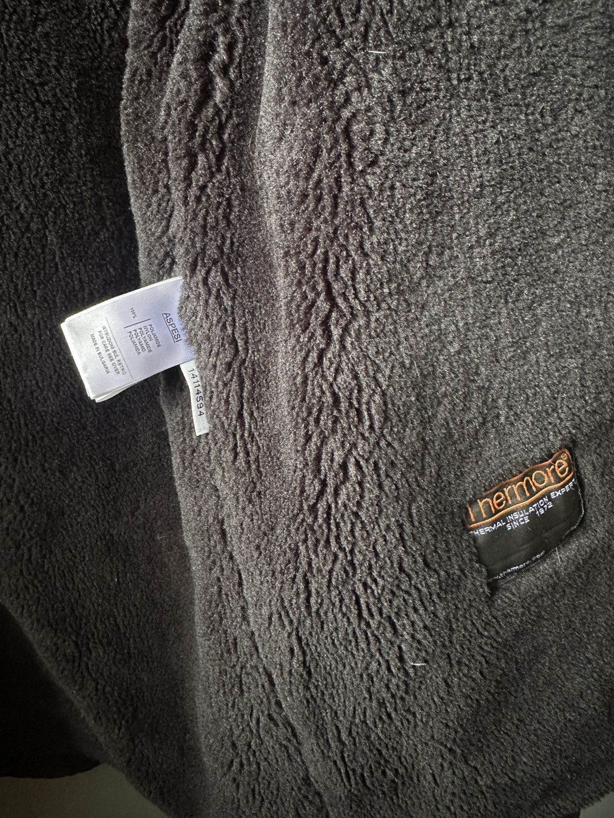 Aspesi Aspesi Thermore Faux Fur Black Lined Parka Size XS Size US XS / EU 42 / 0 - 6 Thumbnail