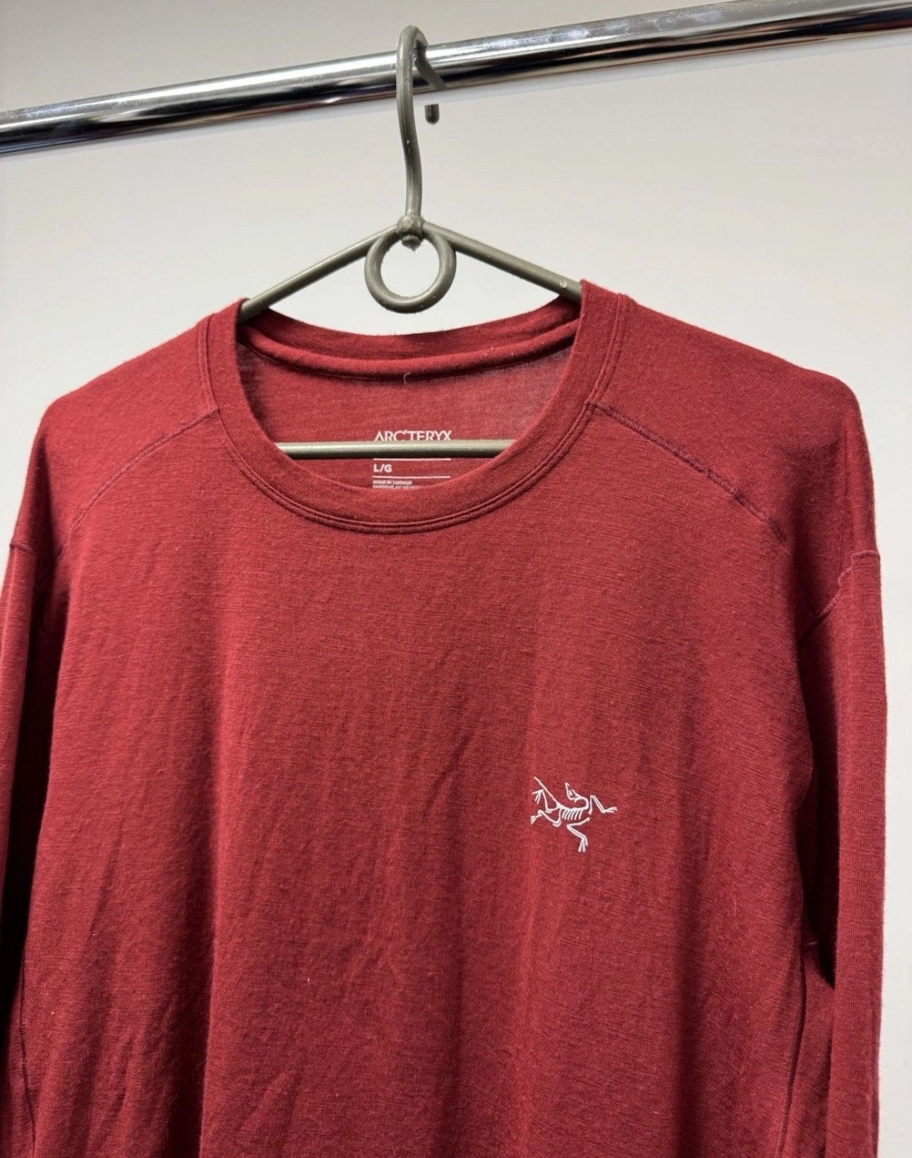 Arc'teryx Arcteryx Rho Merino Wool Crew Neck Long Sleeve Mens L Size Size US L / EU 52-54 / 3 - 2 Thumbnail