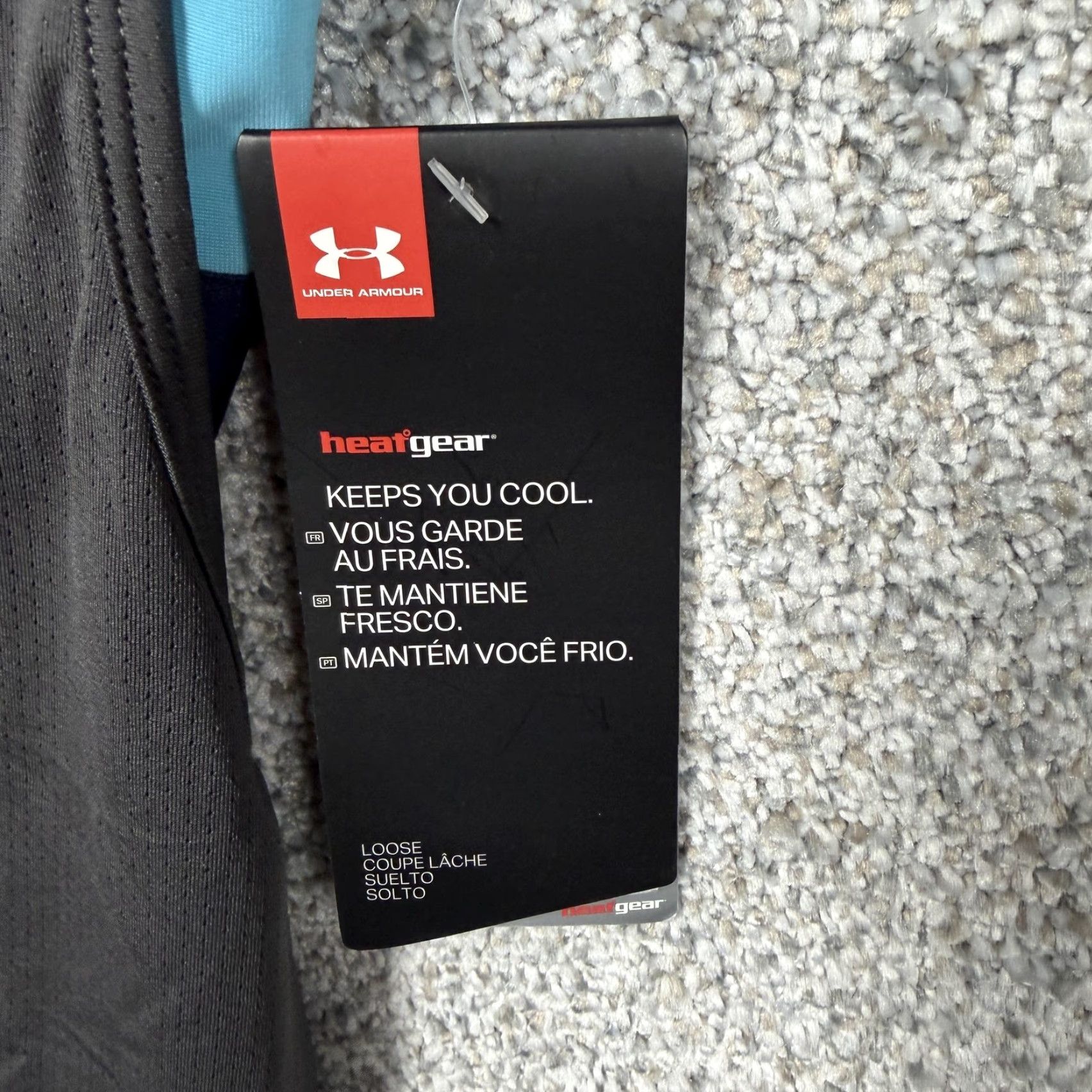 Under Armour Under Armour Tank Top Womens XS Gray Blue HeatGear Racerback Athletic 1290807 Size XS / US 0-2 / IT 36-38 - 2 Thumbnail