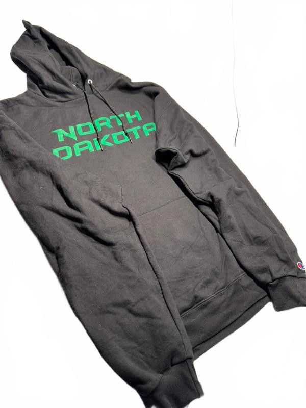 Champion Vintage Champion North Dakota Hoodie – Black XXL Size US XXL / EU 58 / 5 - 3 Thumbnail