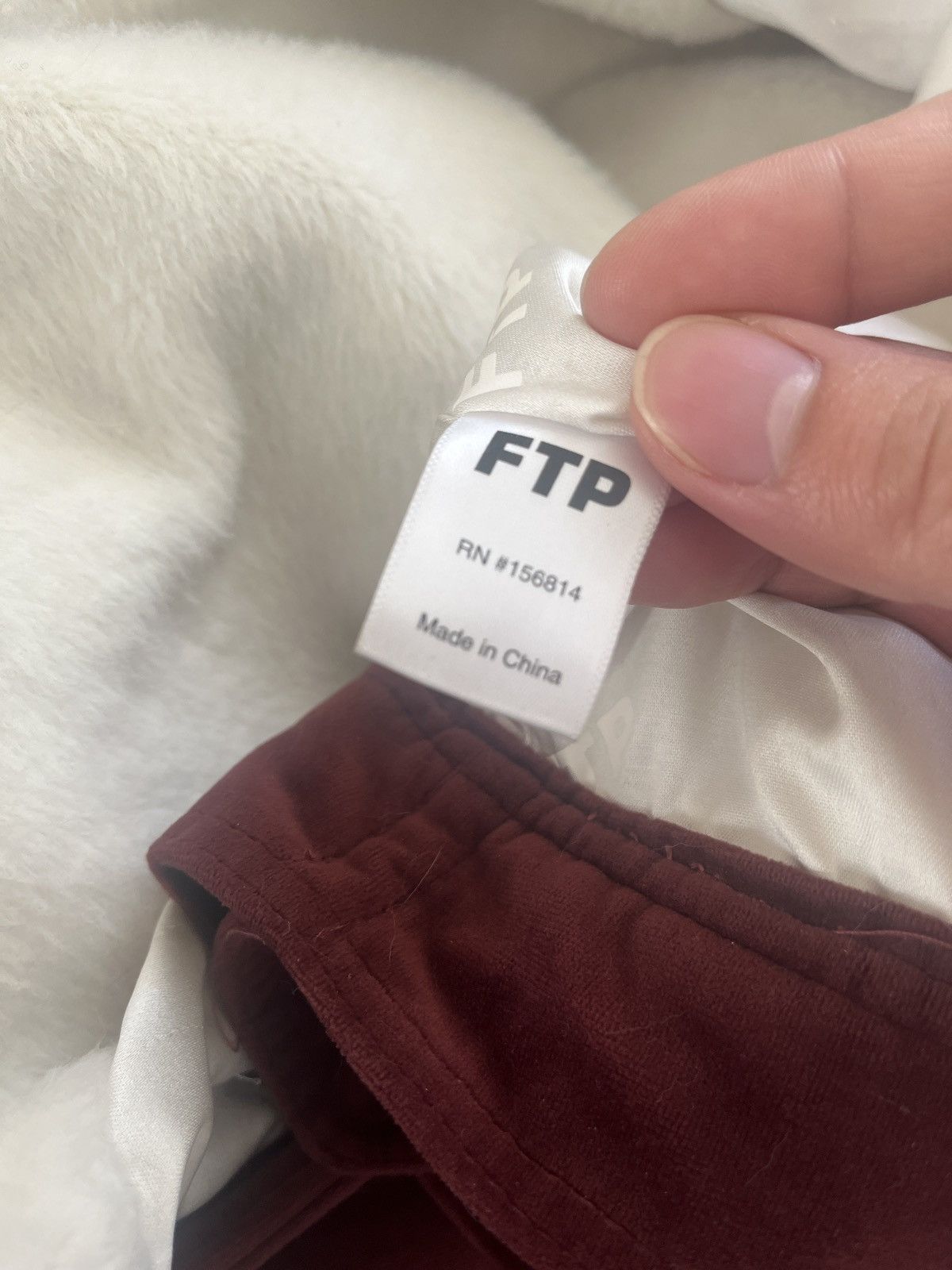 Fuck The Population FTP Maroon Coach Diamond Dealer Jacket Size US XL / EU 56 / 4 - 4 Thumbnail