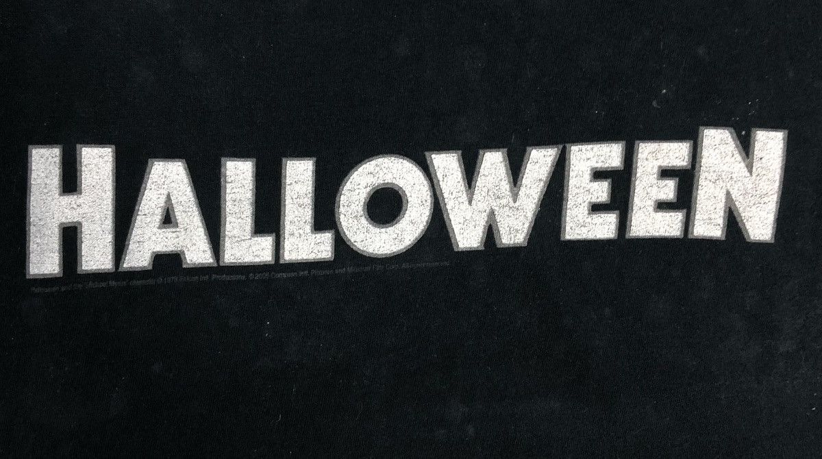 Vintage Vintage Haloween The Curse Of Michael Myers T-Shirt Size US L / EU 52-54 / 3 - 4 Thumbnail