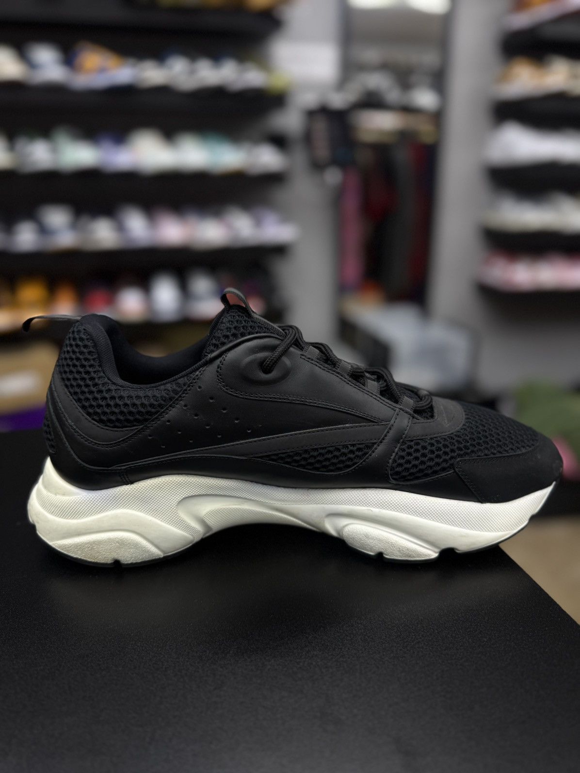 Dior Black White B22 Size 47EU/14US $1200 Discontinued