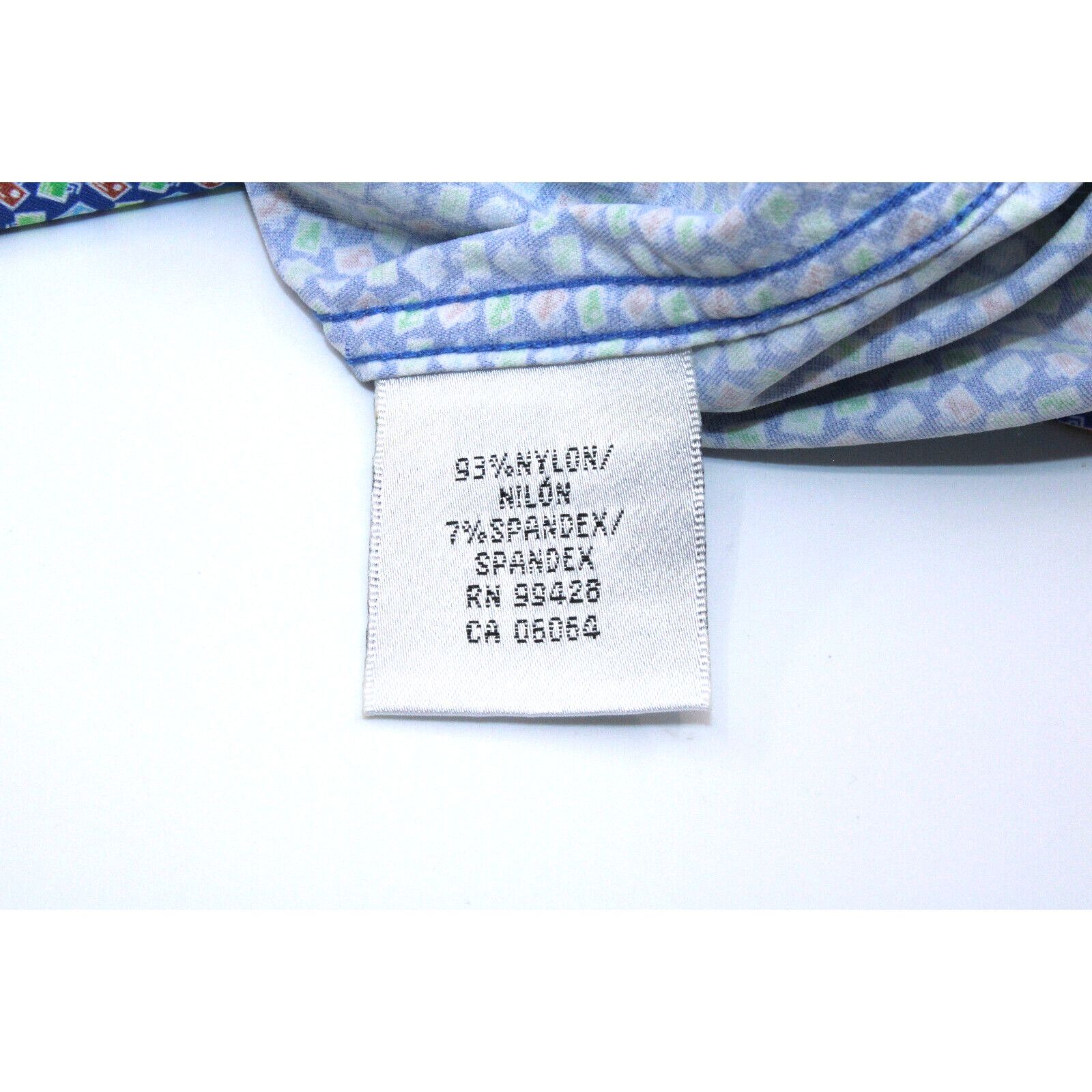 BUGATCHI BUGATCHI Blue Geometric Long Sleeve Stretch Shirt Size XXL Size US XXL / EU 58 / 5 - 5 Thumbnail