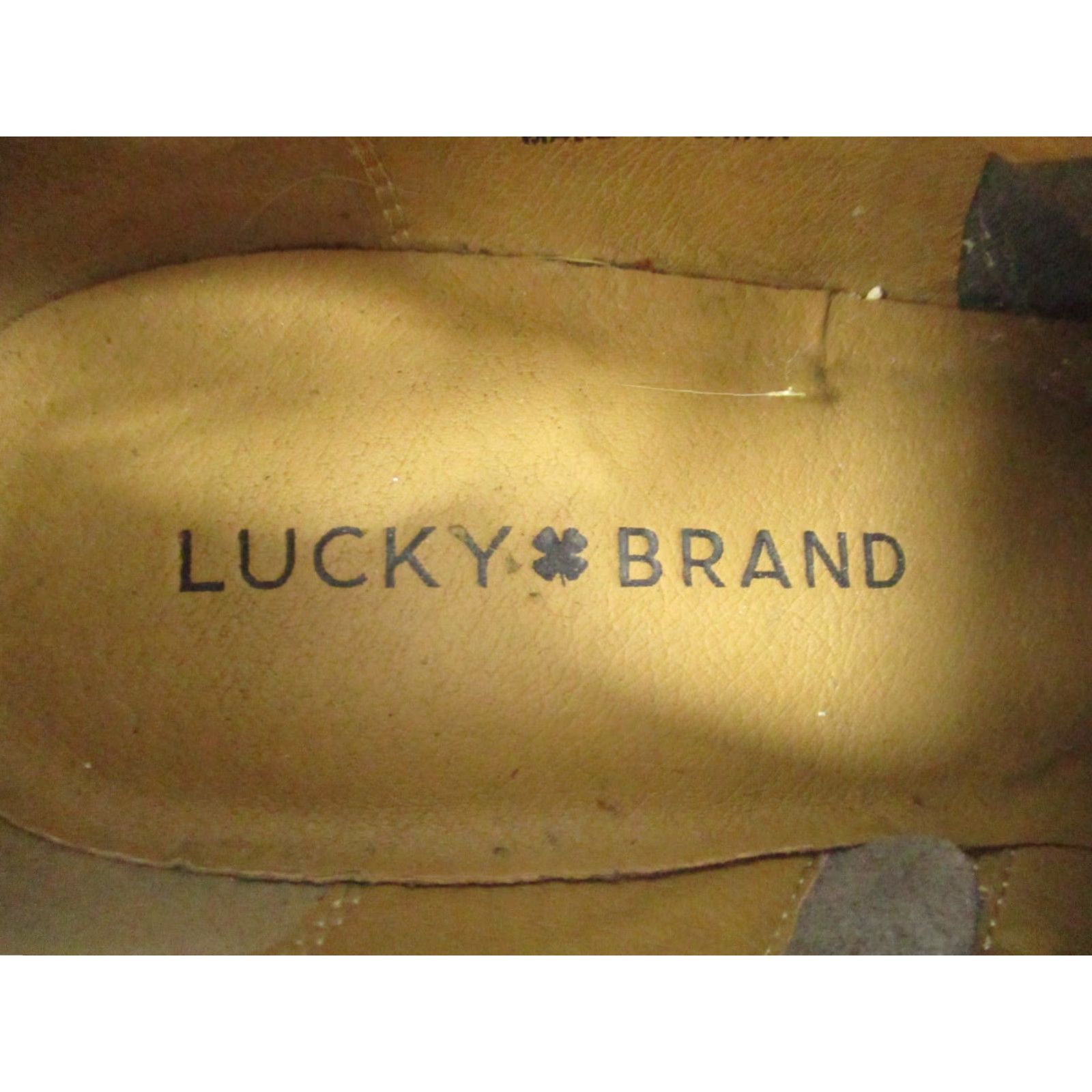 Lucky Brand Lucky Brand Brixlee Boots Ankle Booties 6.5 Sand Taupe Leather Suede Zip Zipper Block Heel Women Casual 37 Beige Vintage No Boots 90s Theme Bohemian Size US 7 / IT 37 - 2 Thumbnail