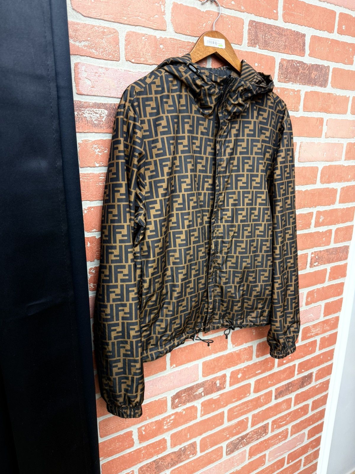 Fendi Fendi Zucca Monogram Reversible Windbreaker Jacke Size US S / EU 44-46 / 1 - 2 Thumbnail
