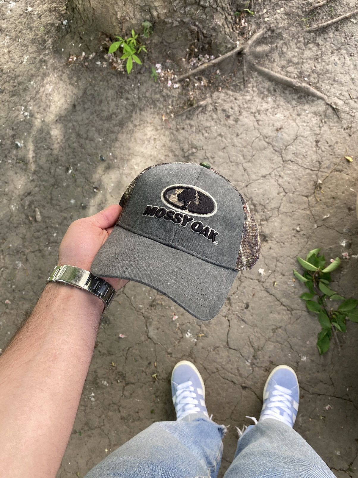 NASCAR × Realtree NASCAR Realtree Distressed Racing Hat Cap Size ONE SIZE - 2 Thumbnail