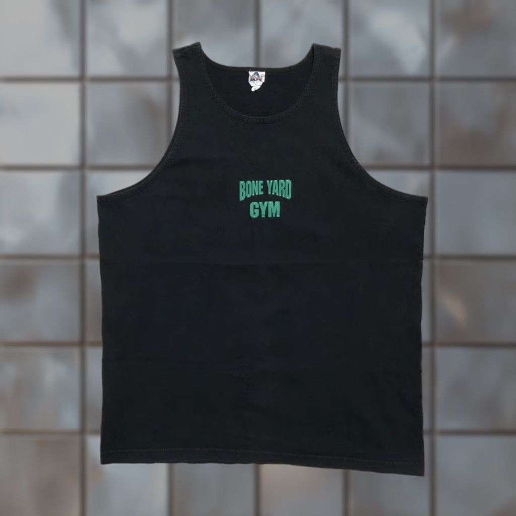 Vintage Bone Yard Gym Mens XL Tank Top LASD Los Angeles Sheriff Department VTG Size US XL / EU 56 / 4 - 1 Thumbnail
