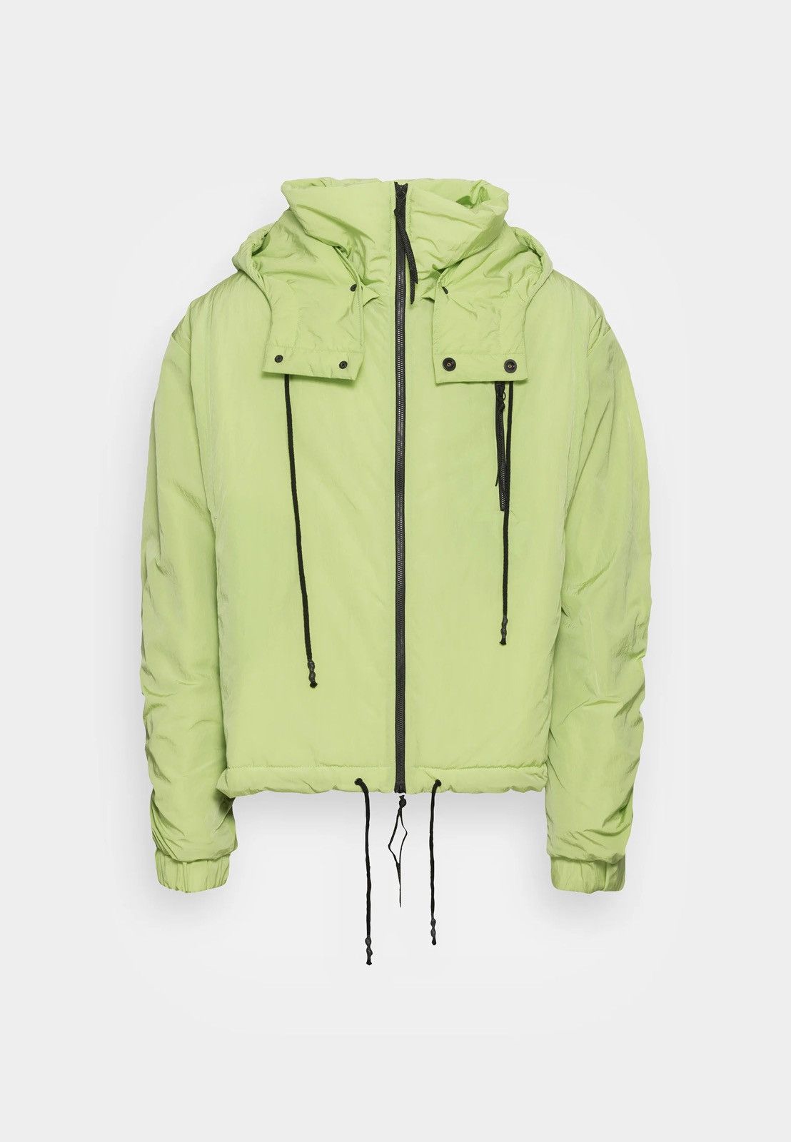 Japanese Brand !DS! AW22 Zsigmond Zeliz Acid Green Track Jacket Coat Size US L / EU 52-54 / 3 - 2 Thumbnail