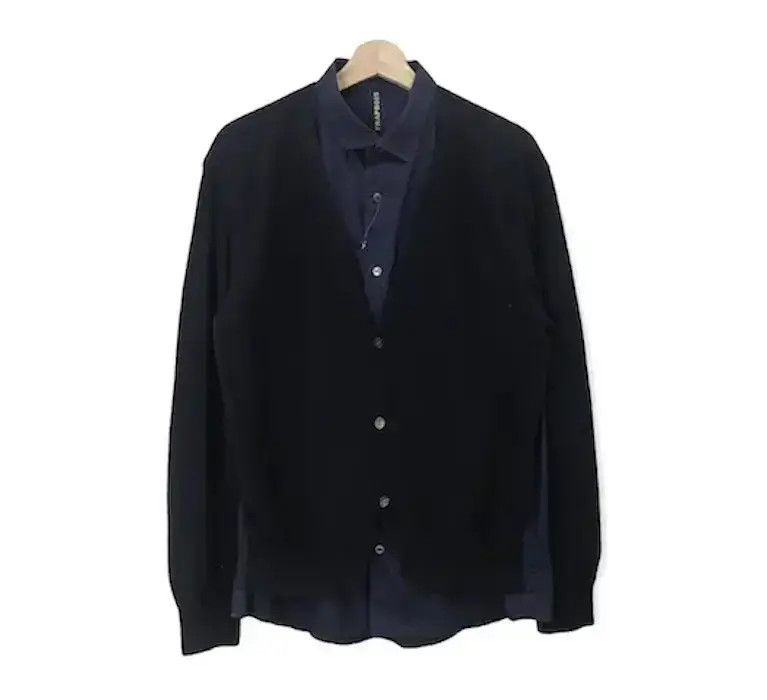 Frapbois Frapbois Plain Cardigan Style Shirt Button Up Size US M / EU 48-50 / 2 - 1 Thumbnail