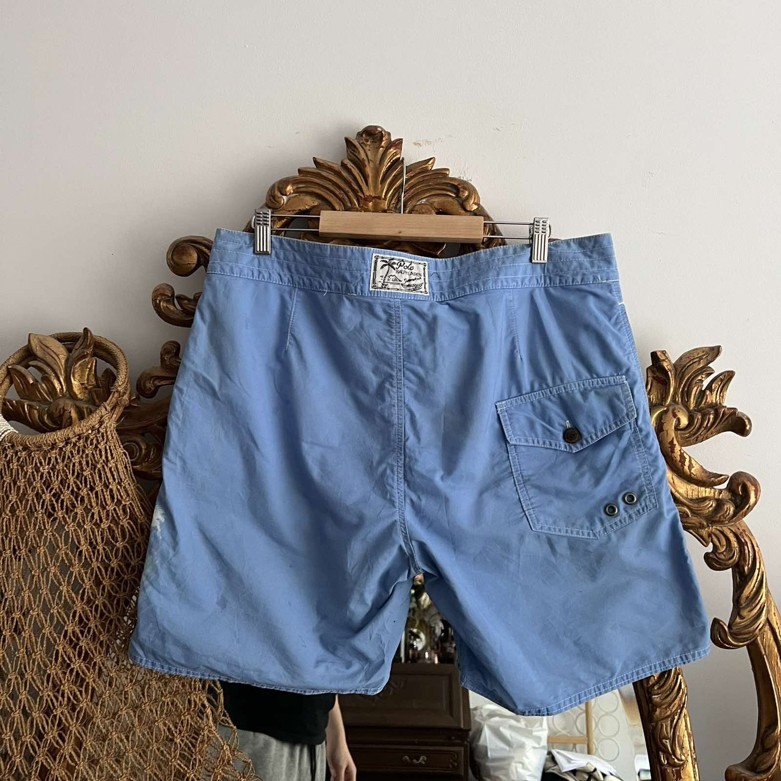 Polo Ralph Lauren Vintage 2000s Polo Ralph Lauren Opo Nui Hawaii Board Shorts Size US 34 / EU 50 - 2 Thumbnail