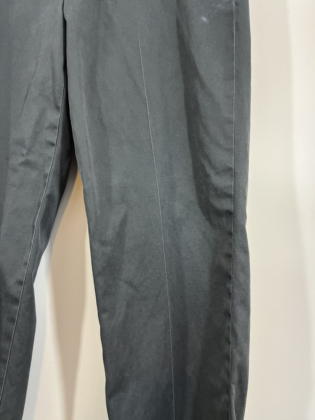 Vintage Thrashed Faded Blank Raw Hem Basic Pants Size US 36 / EU 52 - 7 Thumbnail