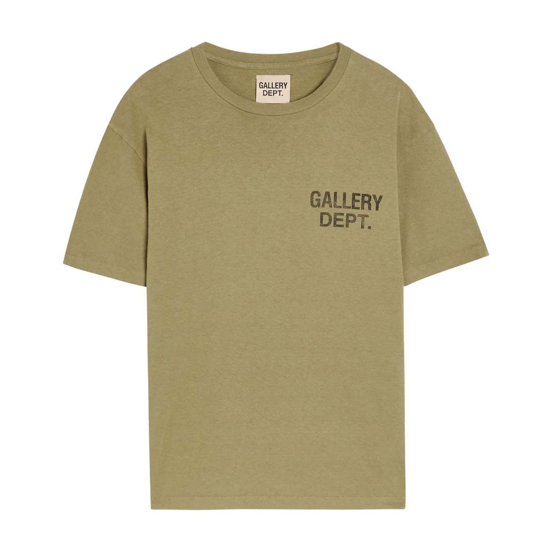 Gallery Dept. Logo Tee Olive Green Size US L / EU 52-54 / 3 - 1 Thumbnail
