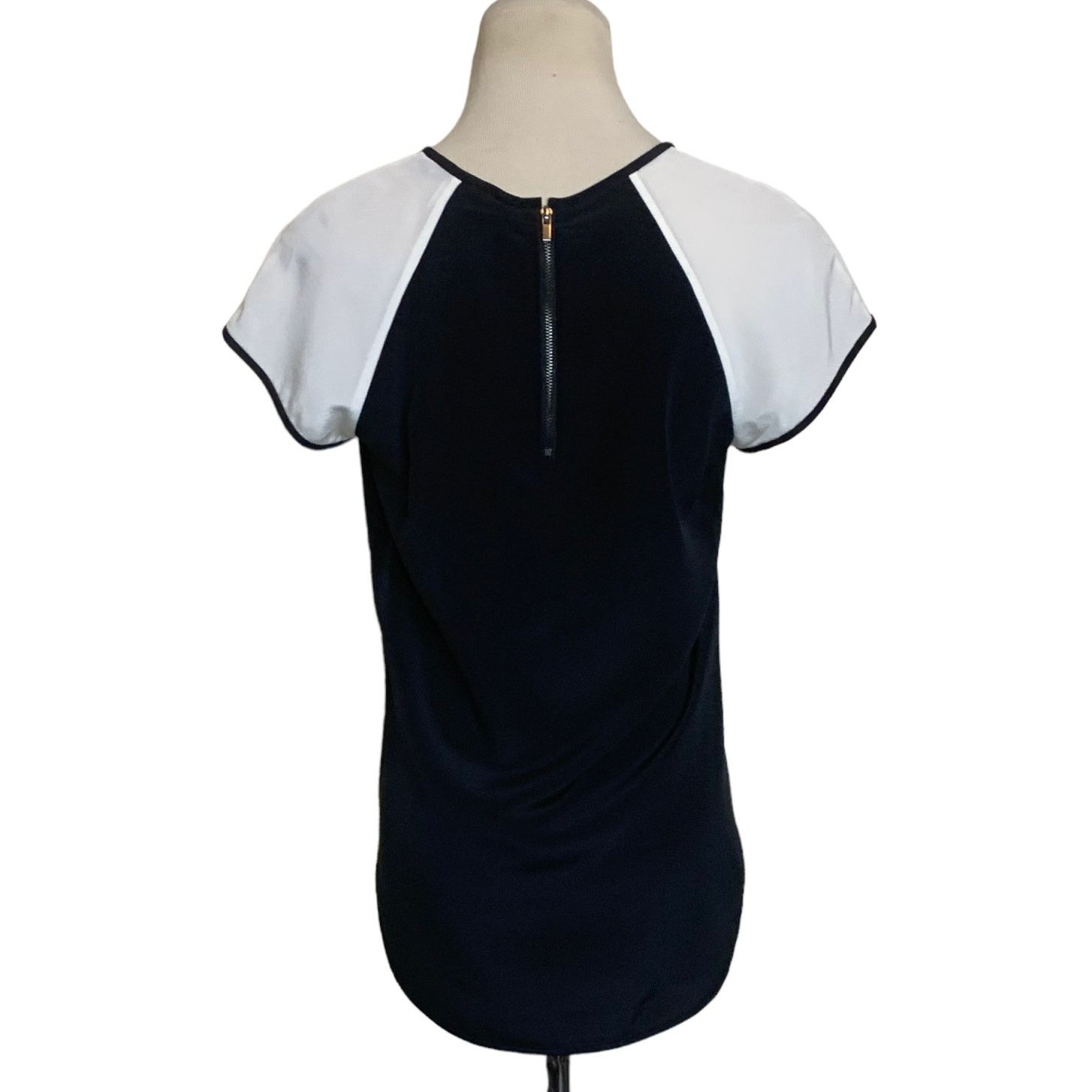 Diane von Furstenberg Diane Von Furstenberg color block silk blouse size P-S Size S / US 4 / IT 40 - 4 Thumbnail