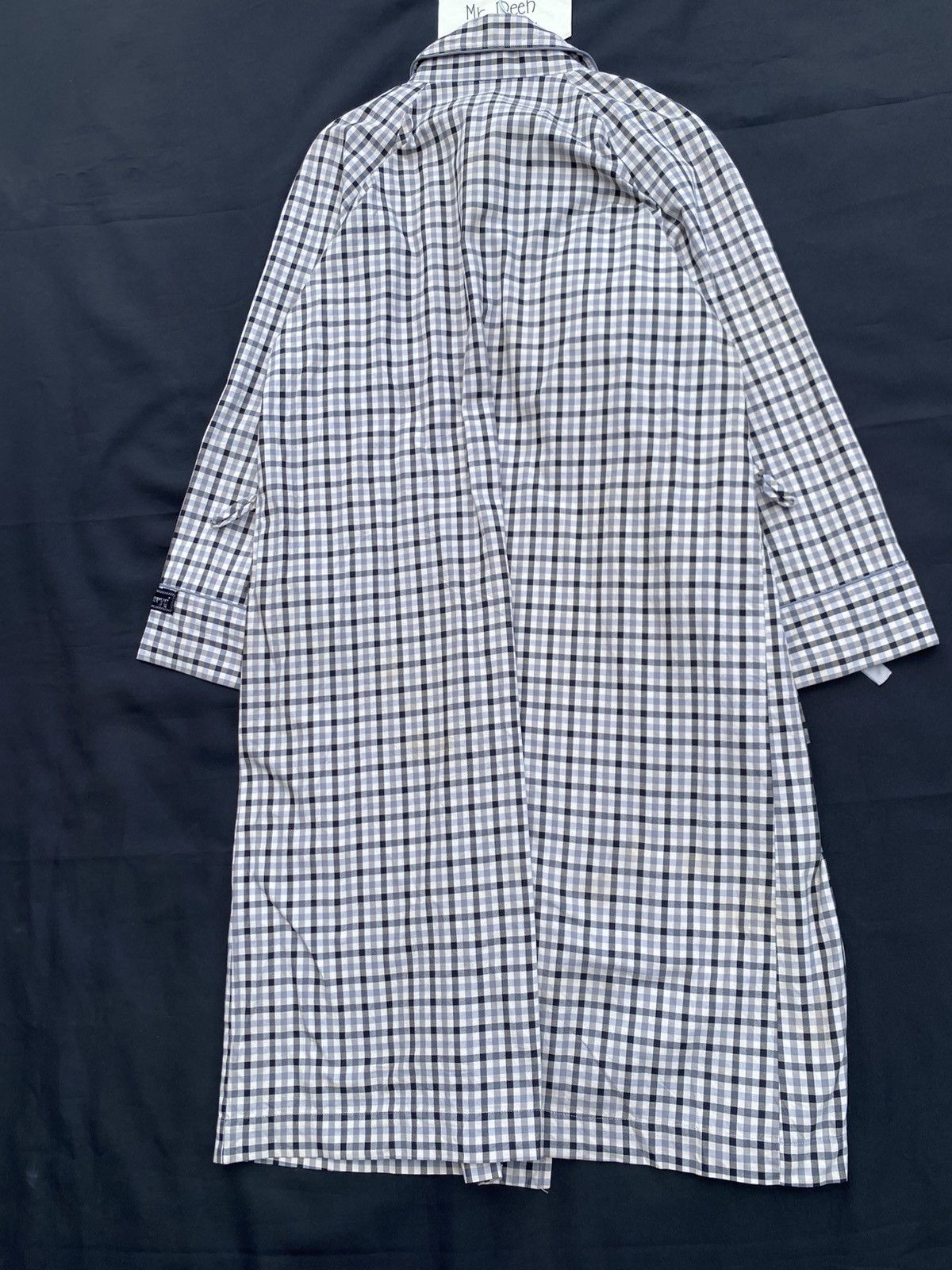Burberry Vintage Burberry Checkered Long Coat Size US L / EU 52-54 / 3 - 19 Thumbnail