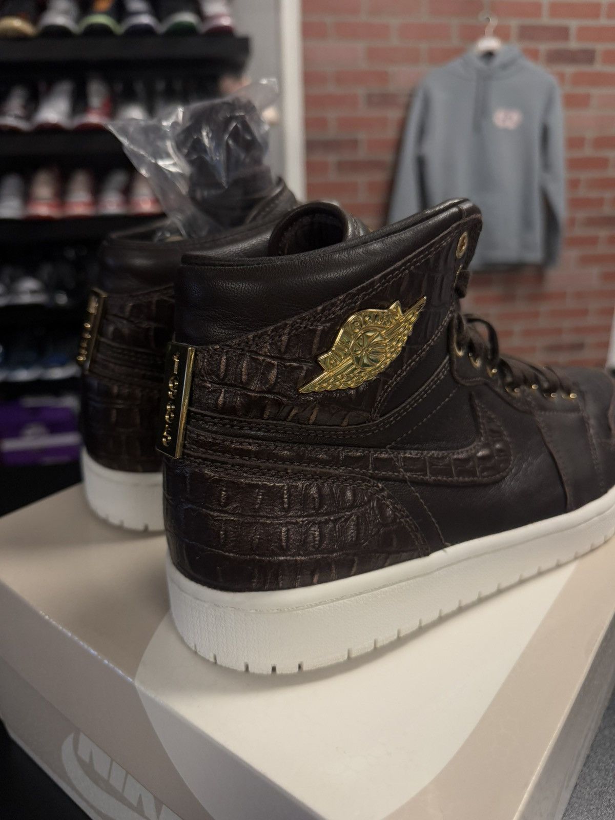 Jordan Brand × Nike Size 11 - Jordan 1 Retro High OG Pinnacle Croc 2015 Size US 11 / EU 44 - 6 Thumbnail
