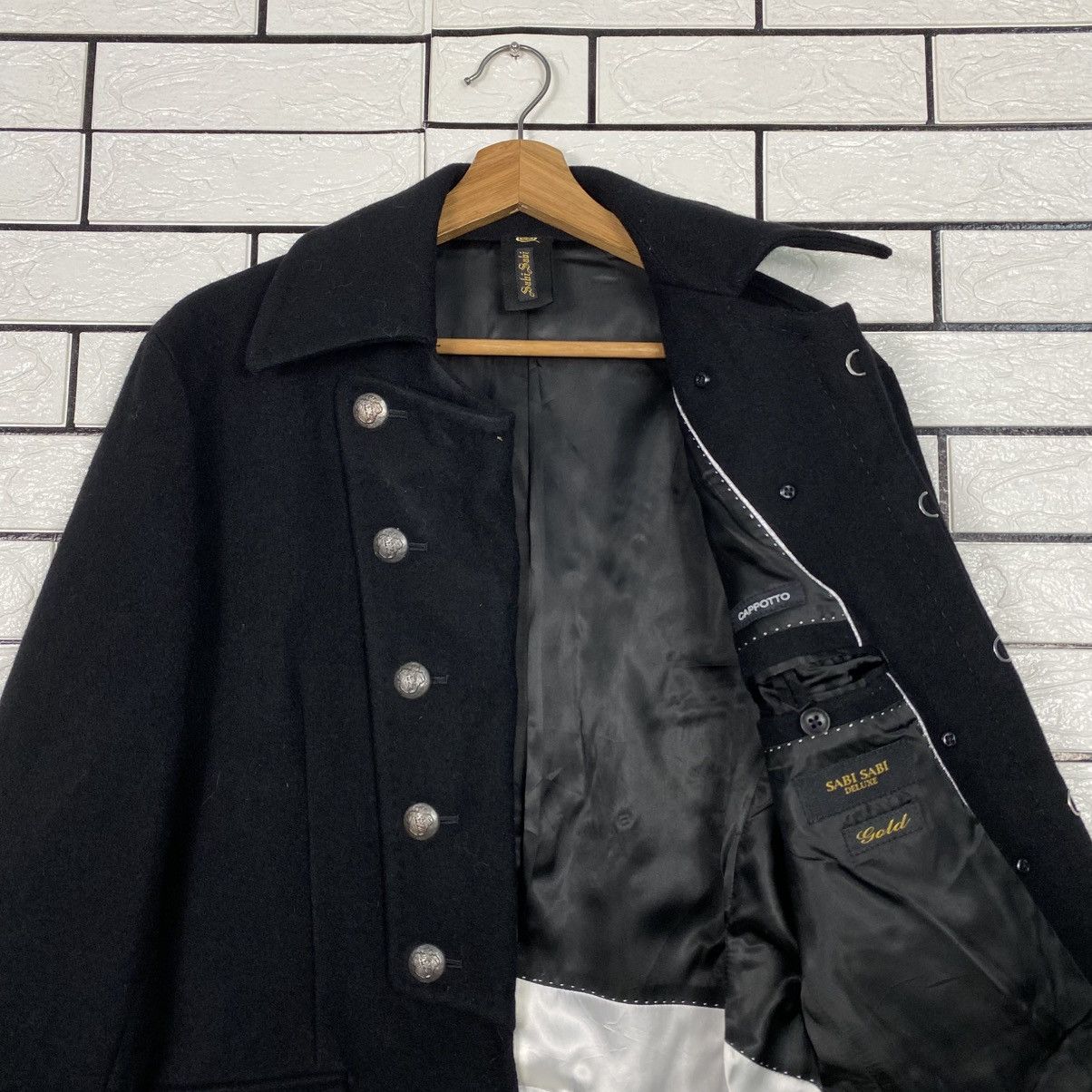 Japanese Brand 📌Vintage Wool Jacket Sabi Sabi Deluxe Runway Issey Miyake Size US M / EU 48-50 / 2 - 13 Thumbnail