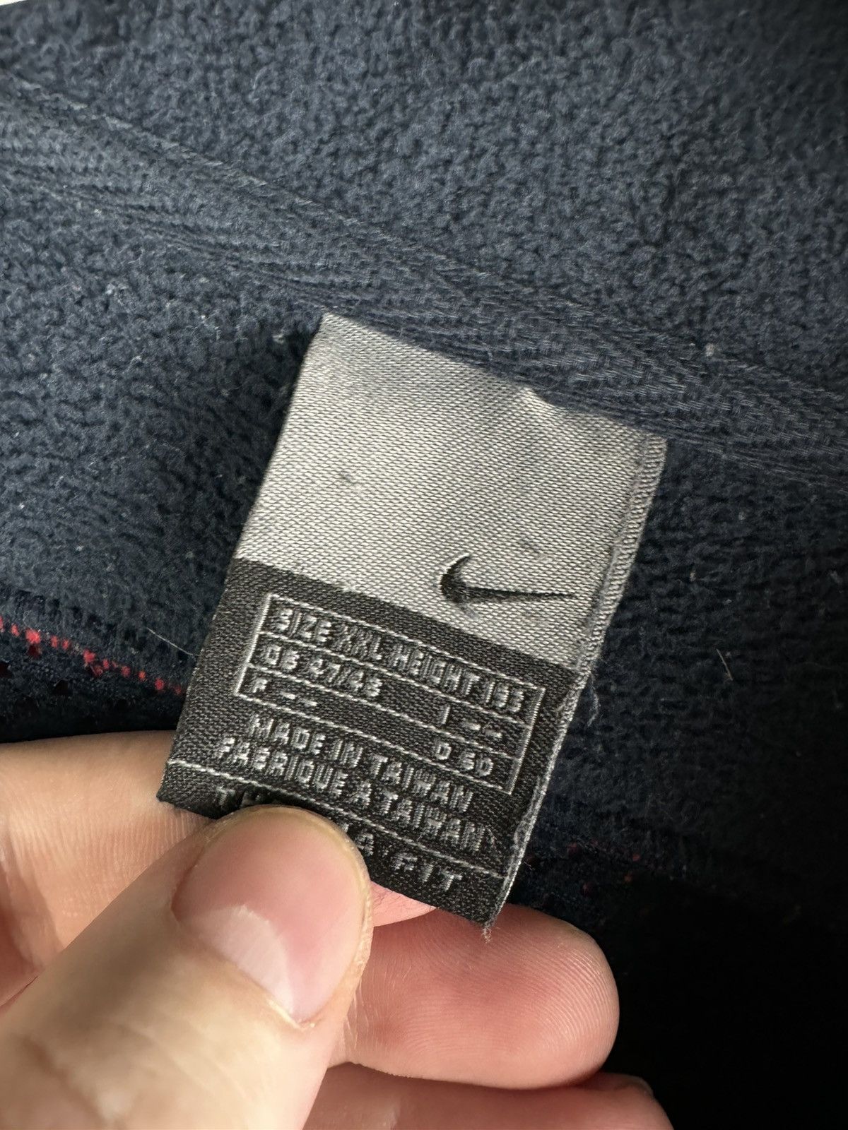 Nike Nike Vintage Rugby Fleece Jacket Y2K Drill style size XXL Size US XXL / EU 58 / 5 - 5 Thumbnail