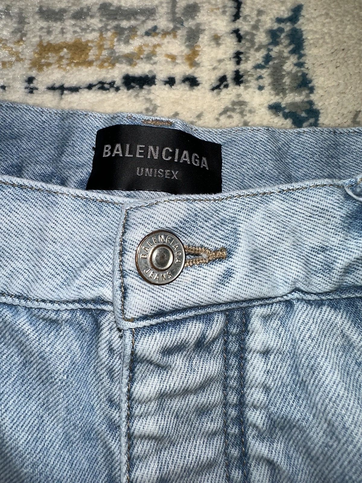 Balenciaga Balenciaga Denim Size Sticker Jeans Medium Size US 32 / EU 48 - 12 Thumbnail
