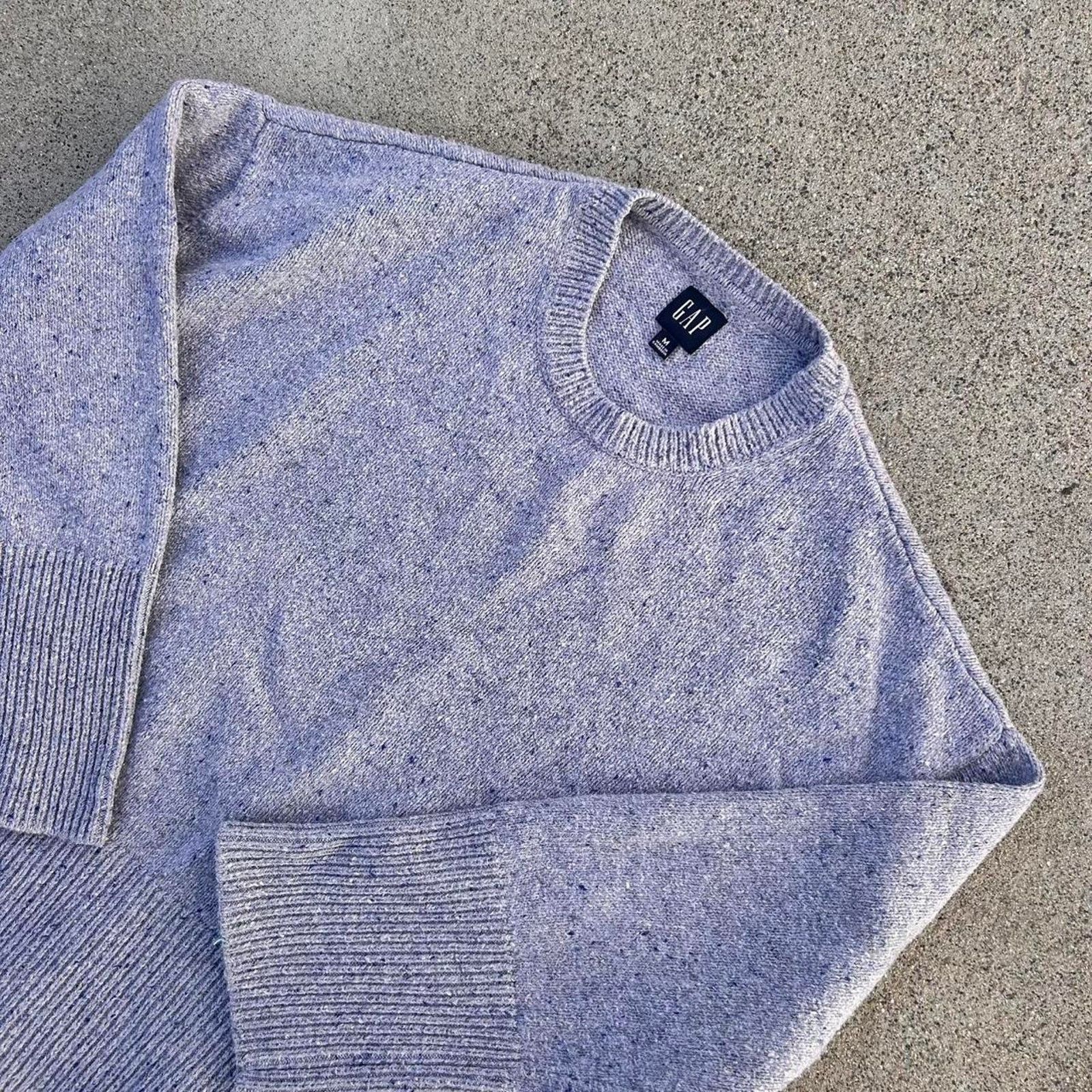 Gap Vintage 2000s gap texture sweater Size US M / EU 48-50 / 2 - 1 Thumbnail