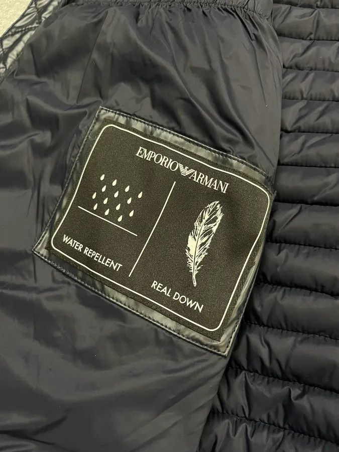 Emporio Armani AW2018 Emporio Armani Quilted Navy Puffer Jacket Size US M / EU 48-50 / 2 - 10 Thumbnail