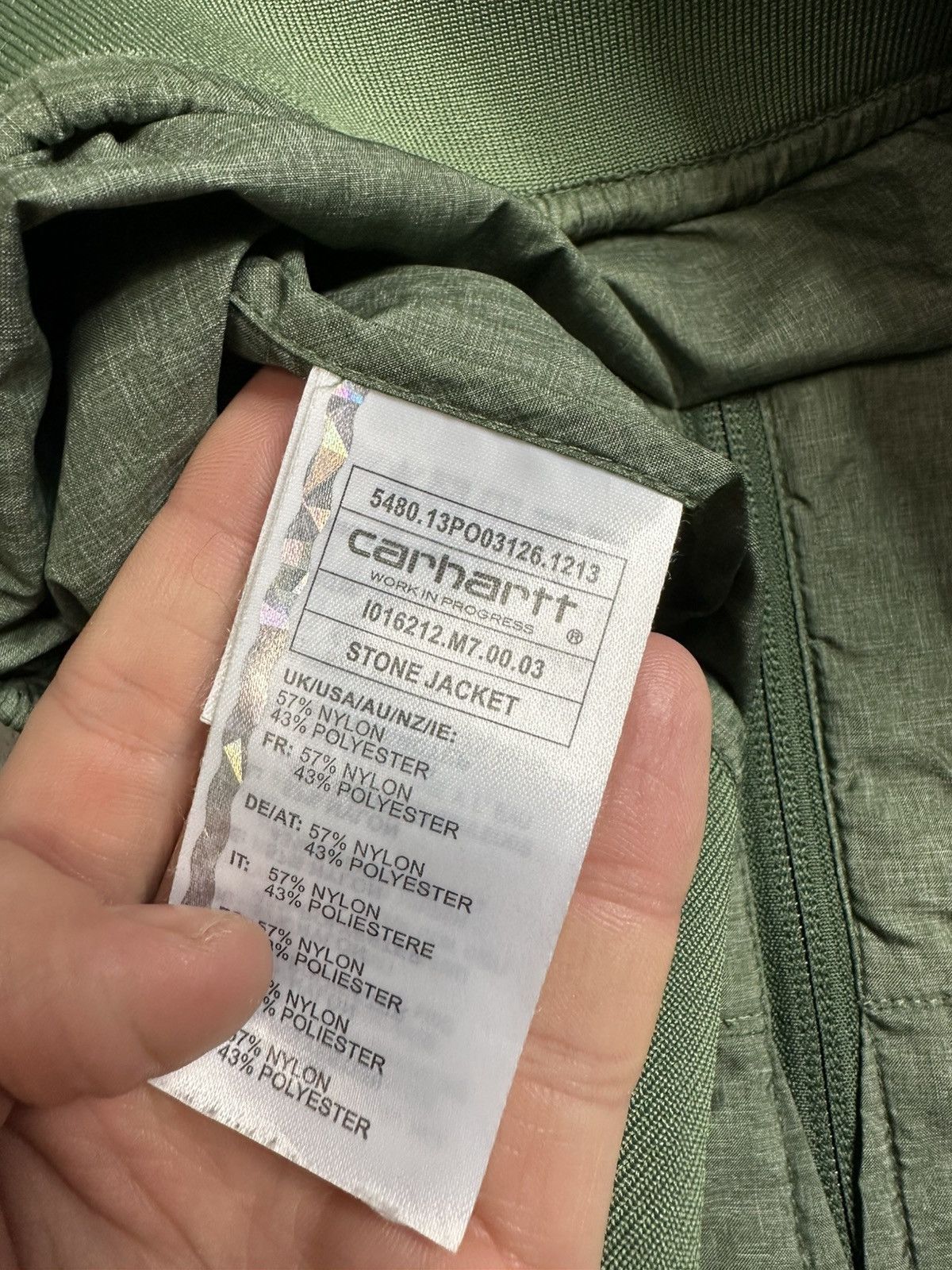 Carhartt × Vintage Carhartt Stone Jacket Streetwear Y2k Vintage Small Logo Boxy Size US M / EU 48-50 / 2 - 2 Thumbnail