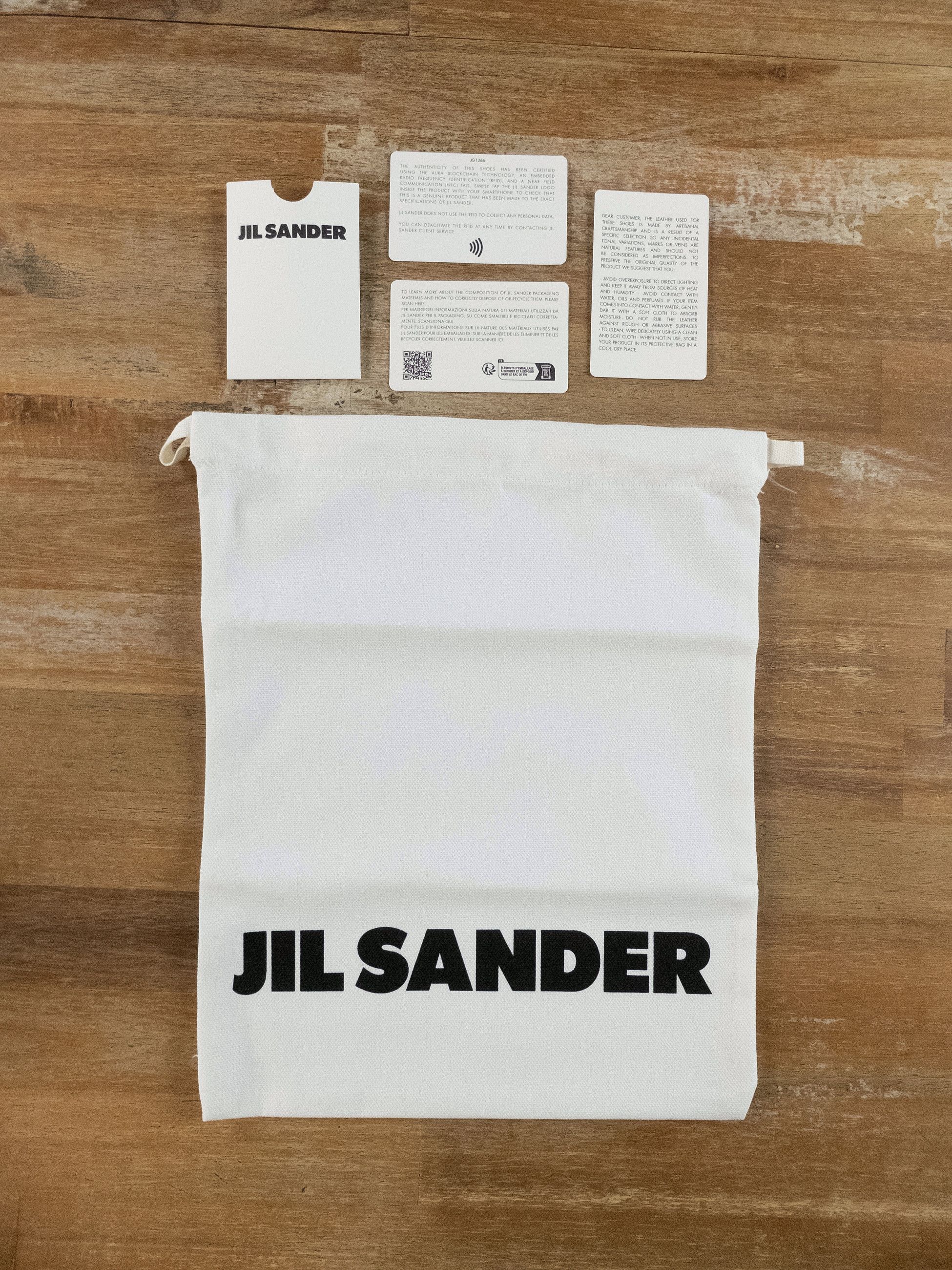 Jil Sander JIL SANDER black knot detailing soft ballerina shoes 8 38 Size US 8 / IT 38 - 9 Thumbnail