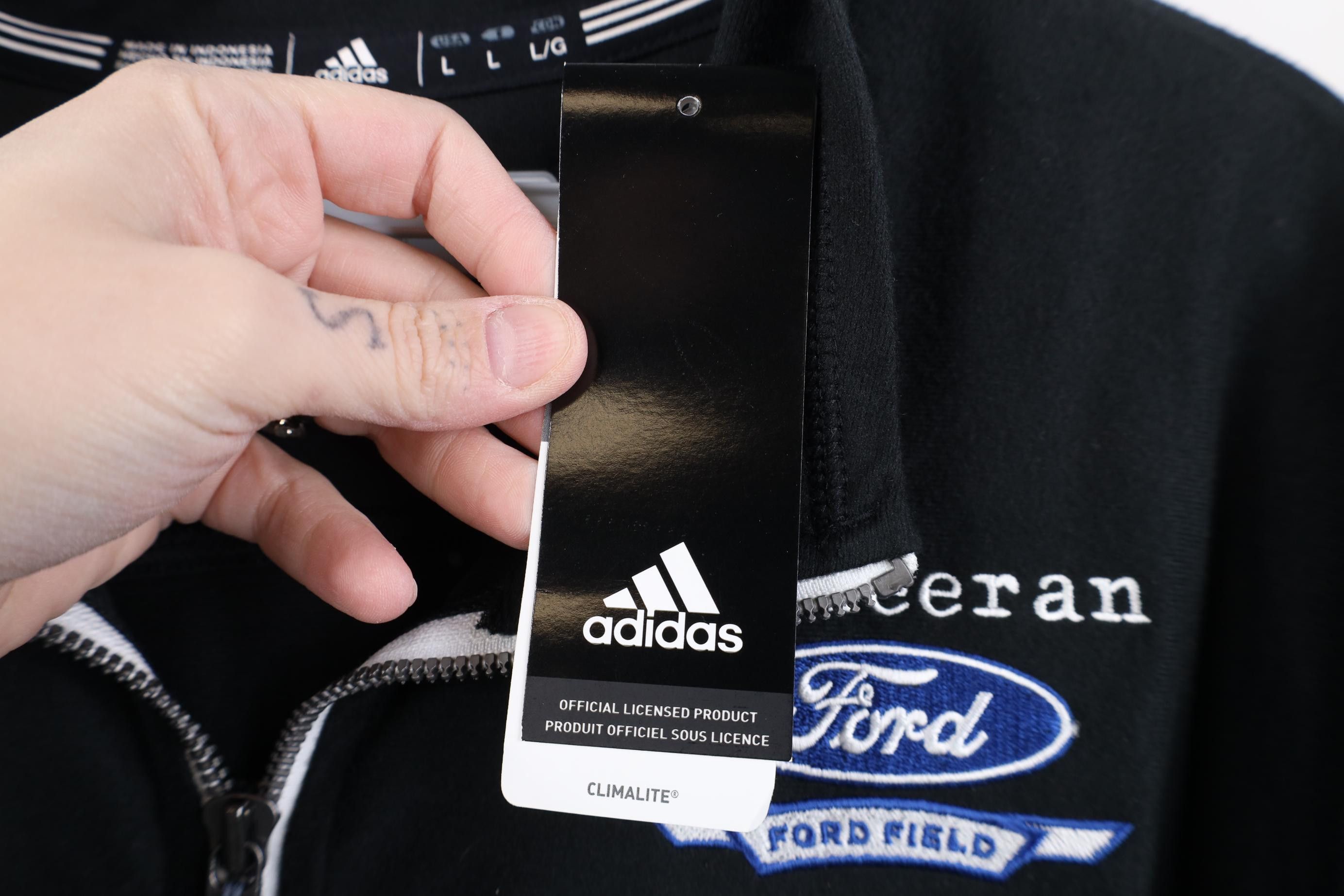 Adidas New Adidas Ford Field Ed Sheeran Band Full Zip Jacket Black Size US L / EU 52-54 / 3 - 5 Thumbnail