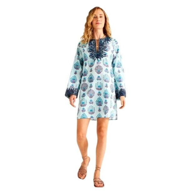 Calypso St Barth Calypso St. Barth Asha Tunic Dress French Spring Embroidered Size M / US 6-8 / IT 42-44 - 1 Thumbnail