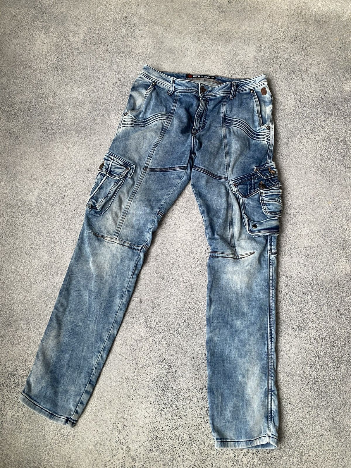 Japanese Brand × Vintage Vintage Cipo&baxx Archival Denim Japanese Style Pants Size US 34 / EU 50 - 4 Thumbnail