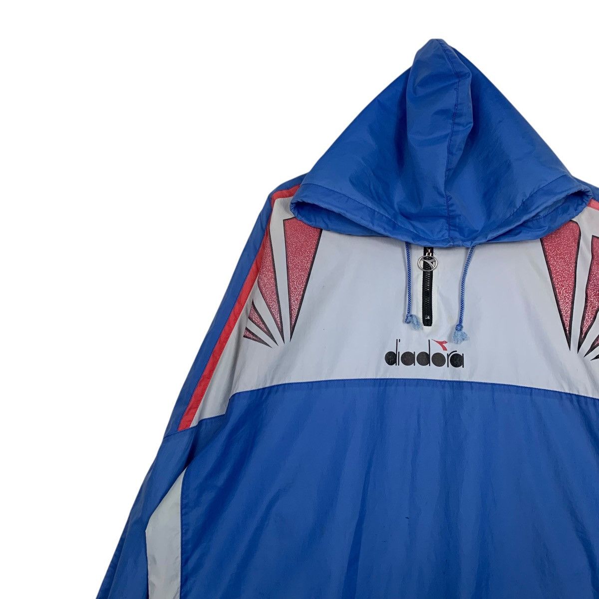 Diadora 90’s DIADORA Big Logo Half Zip Pullover Jacket #2812-C127 Size US L / EU 52-54 / 3 - 3 Thumbnail
