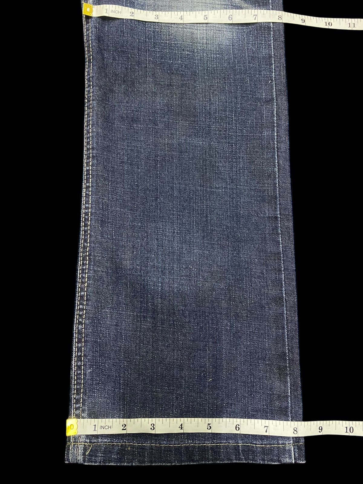 Edwin Vintage Edwin Edge Blue Wash Whisker Loose Jeans Size US 32 / EU 48 - 18 Thumbnail