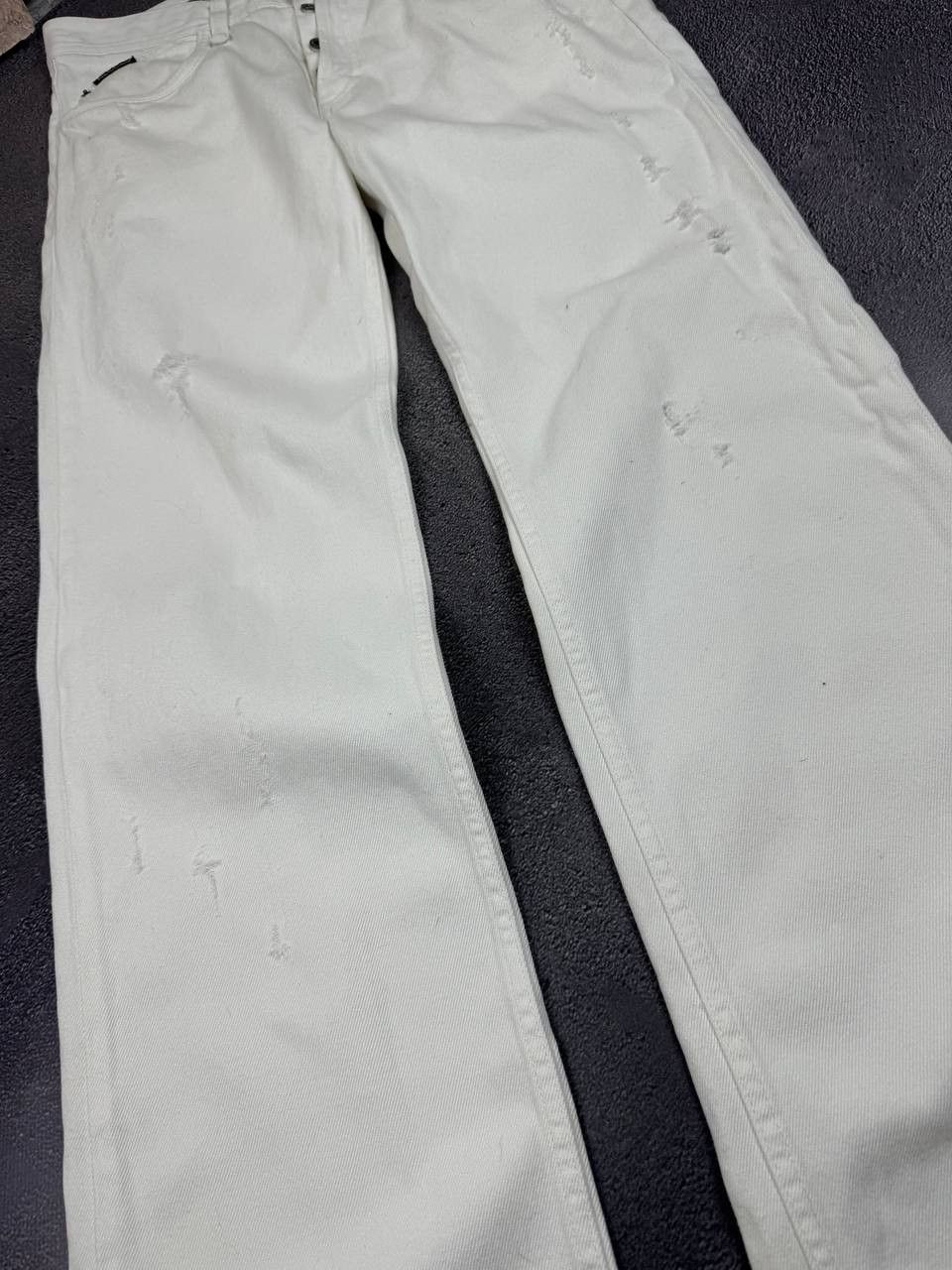 Dolce & Gabbana Vintage Dolce&Gabbana White Jeans Denim Size 34" / US 12 / IT 48 - 2 Thumbnail