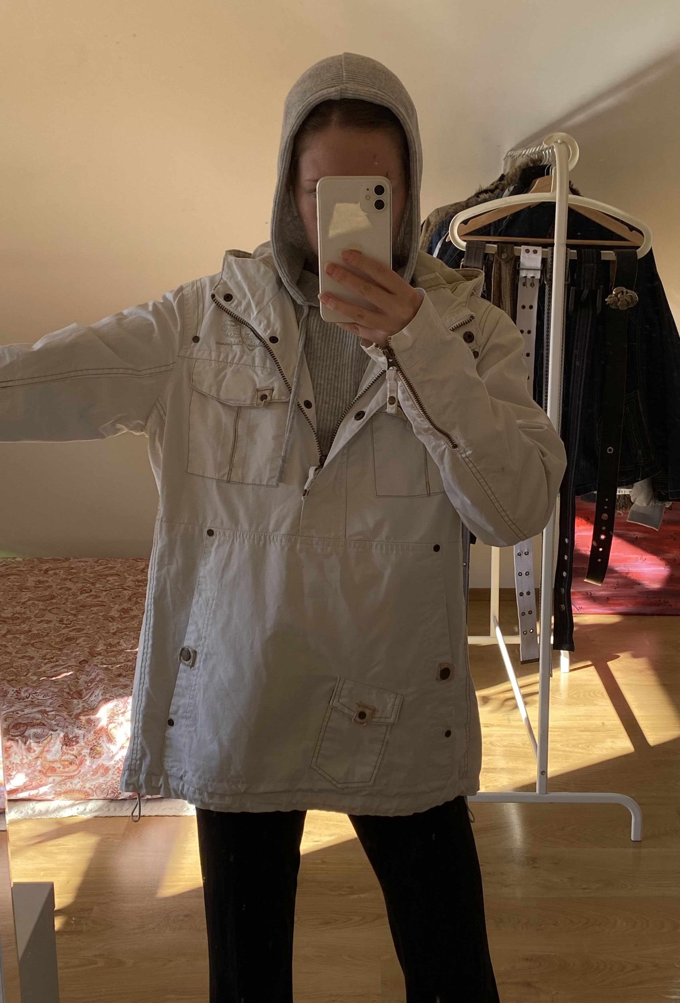 Vintage Winter jacket Wild cats Size L / US 10 / IT 46 - 4 Thumbnail