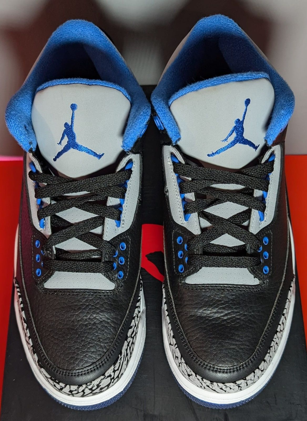 Jordan Brand Size 8.5 - Air Jordan 3 Retro Sport Blue Size US 8.5 / EU 41-42 - 2 Thumbnail
