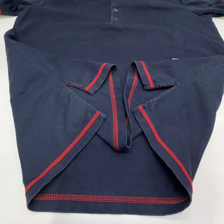 Thom Browne Thom Browne Navy Cotton Polo Shirt -2507 Size US M / EU 48-50 / 2 - 3 Thumbnail
