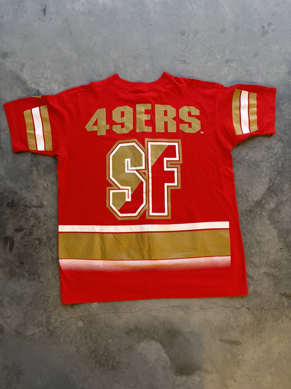 Salem Sportswear Vintage NFL San Francisco 49ers - Salem Sports Shirt Size US XL / EU 56 / 4 - 2 Thumbnail