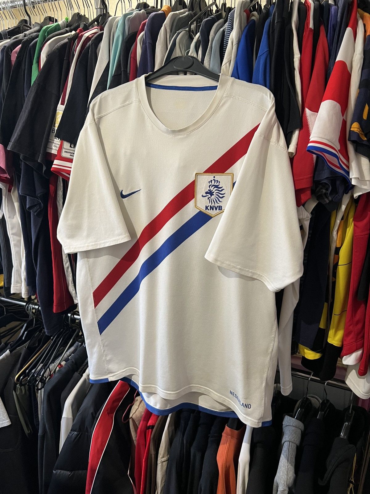 Nike × Vintage 2006/2008 VINTAGE NIKE NETHERLANDS AWAY FOOTBALL SHIRT XXL Size US XXL / EU 58 / 5 - 2 Thumbnail