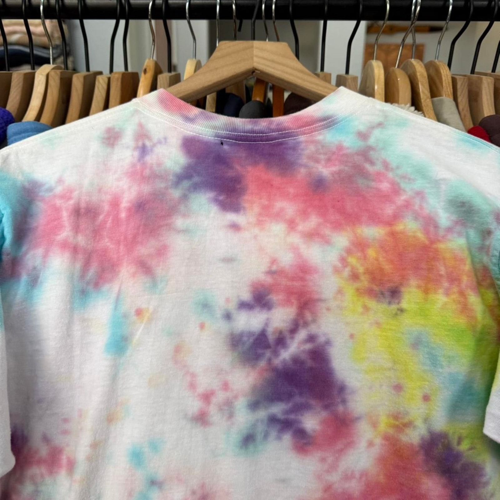 Hard Rock Cafe Vintage 90s Hard Rock Cafe Washington D.C. Tie Dye T-Shirt Size US L / EU 52-54 / 3 - 7 Thumbnail
