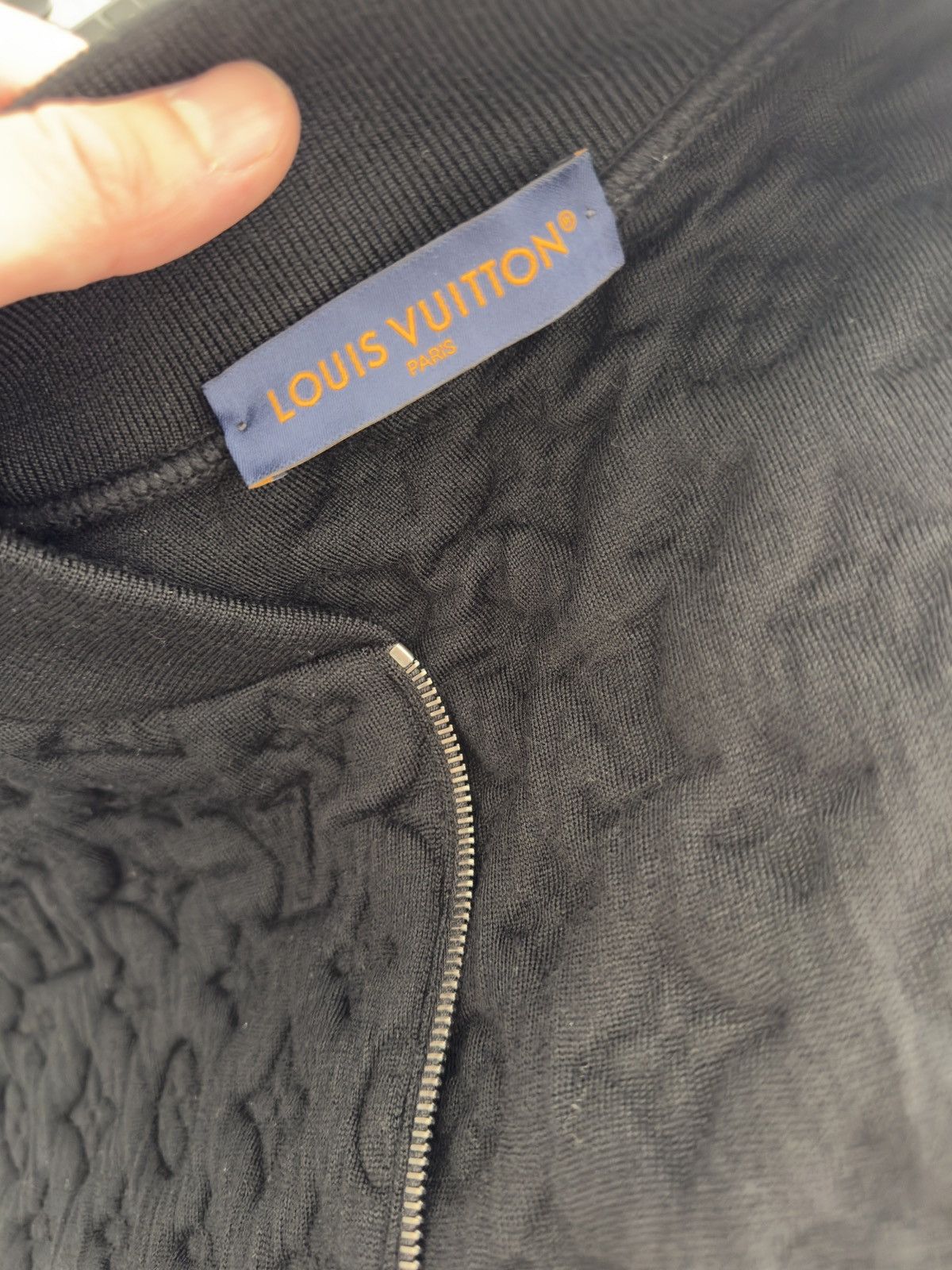 Louis Vuitton Louis Vuitton Wool Padded Bomber Black Size US L / EU 52-54 / 3 - 5 Thumbnail