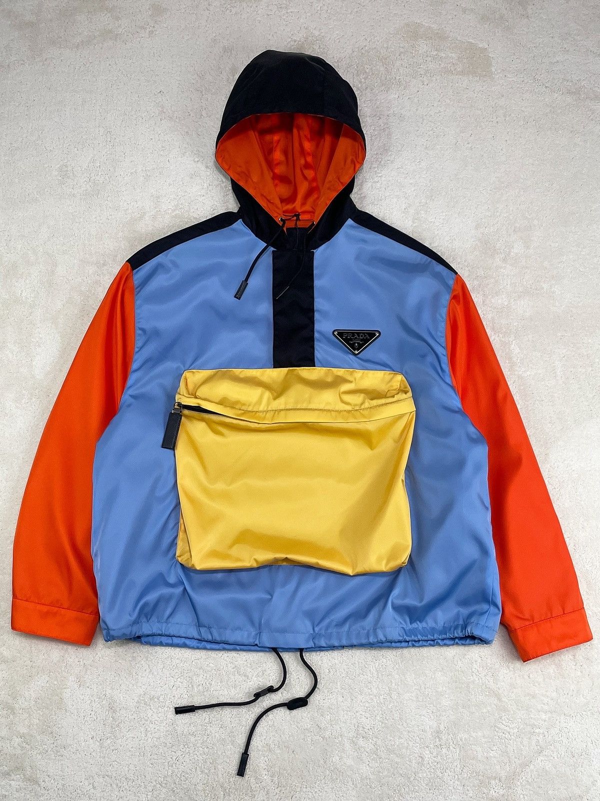Prada Prada Color block Pullover Anorak Jacket | Grailed