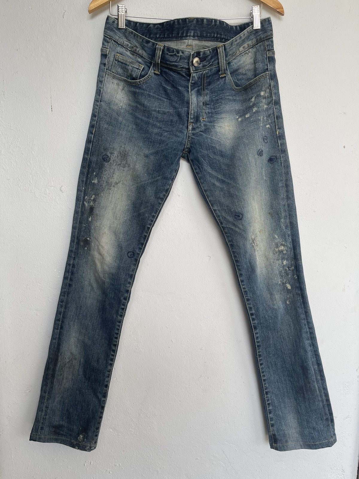 Wooyoungmi Distressed Woyoungmi Jeans Aesthetic Design Size US 32 / EU 48 - 1 Thumbnail