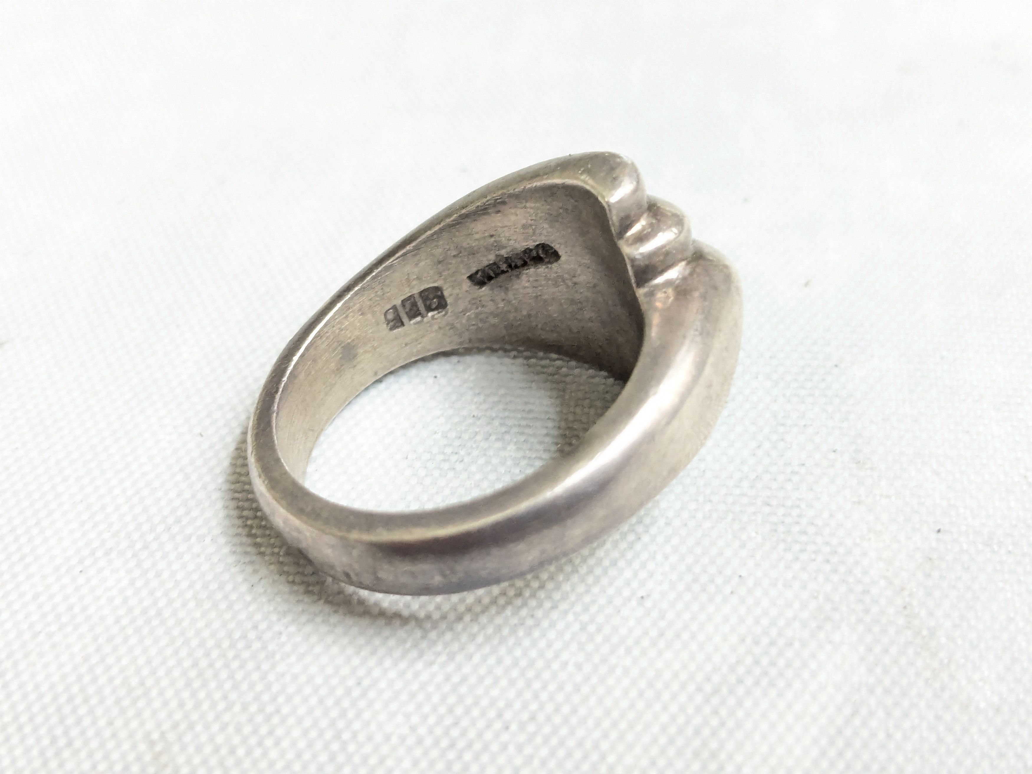 Jewelry Vintage Sterling Silver Taxco Ring Wing Abstract Modernist Size ONE SIZE - 5 Thumbnail
