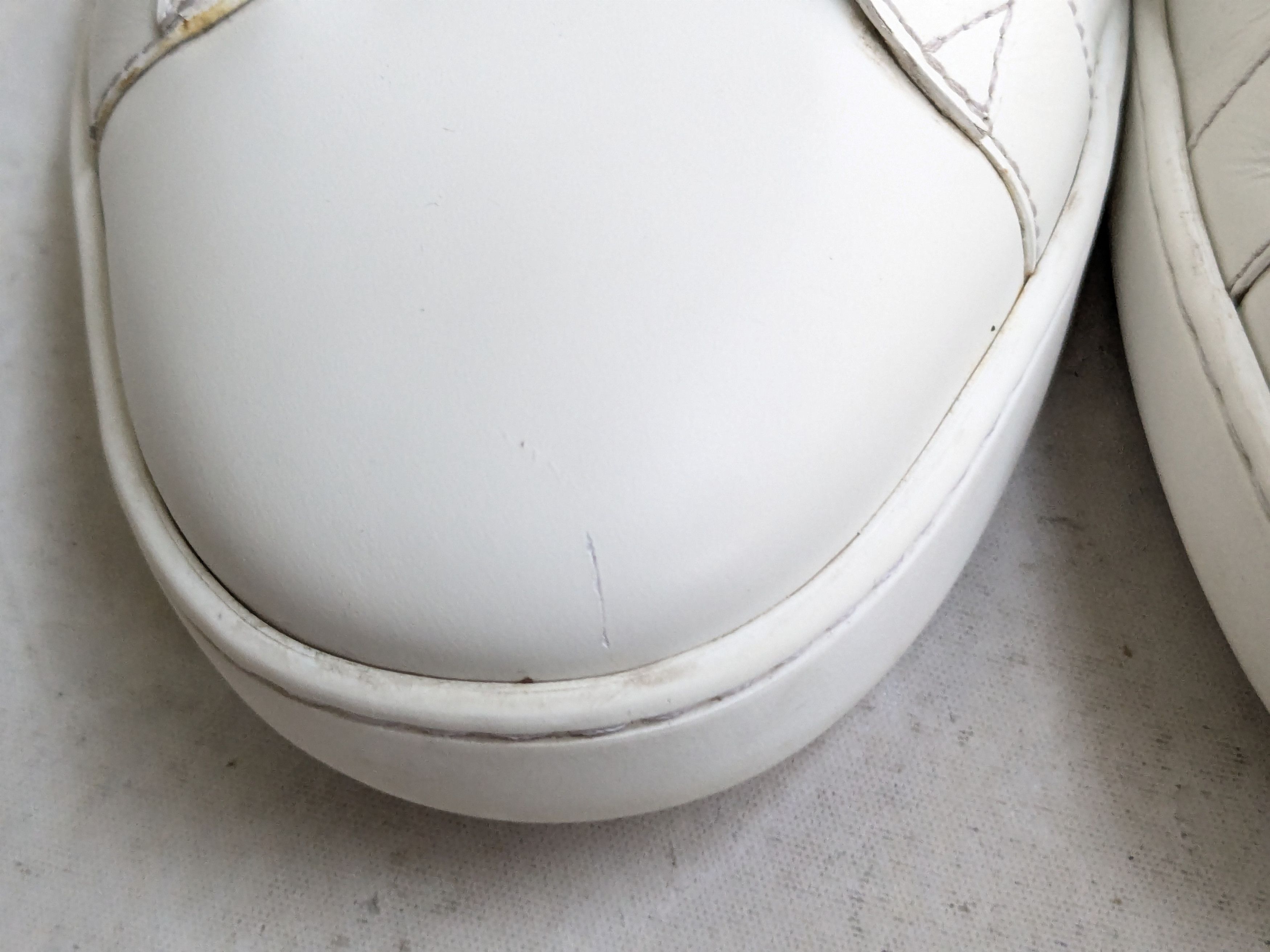 Gucci Gucci Ace Sneakers 7 White Leather Low 386750 Size US 7 / EU 40 - 4 Thumbnail
