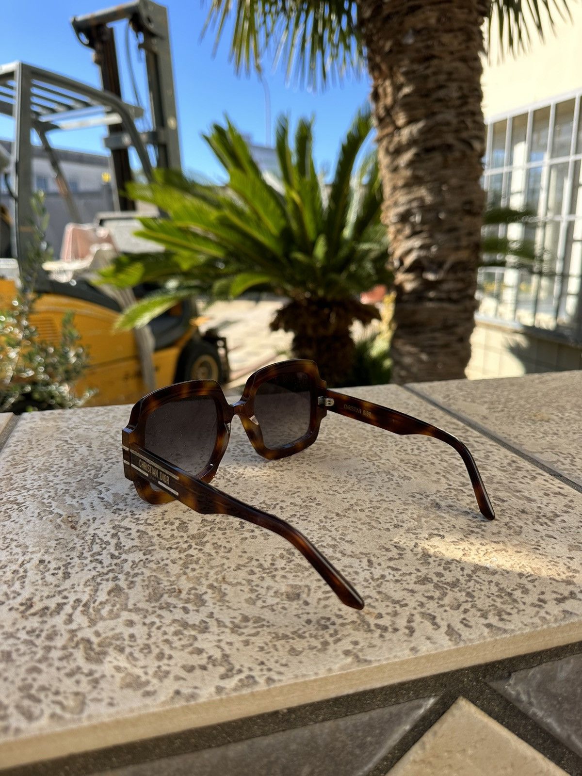 Christian Dior Monsieur × Dior Christian Dior Signature S1U Sunglasses Brown Size ONE SIZE - 3 Thumbnail