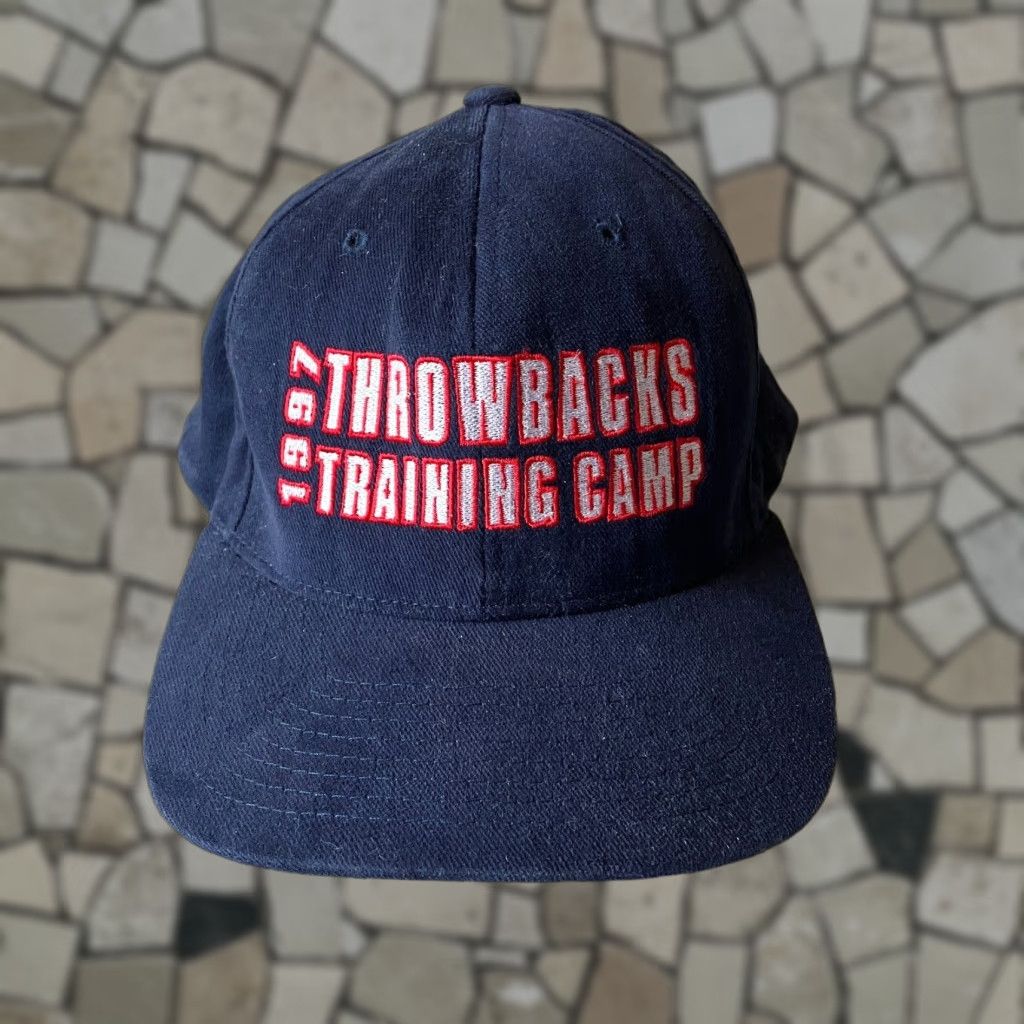 Vintage Champion Snapback Hat Men's Blue 90s Outdoor Sports Casual